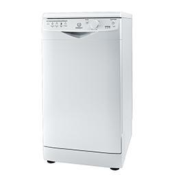 Indesit DSR15B 10 Place Slimline Freestanding Dishwasher White