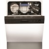 NordMende DSSN60BL 12 Place Semi Integrated Dishwasher - Black Control Panel