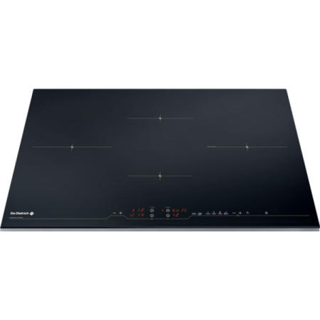De Dietrich DTi1008X 75cm Wide Four Zone Induction Hob With Stainless Steel Trim