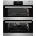 Refurbished AEG DUB331110M 60cm Double Built Under Electric Oven with Catalytic Liners Stainless Steel