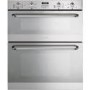 Ex Display - As new but box opened - Smeg DUSC54X Cucina Multifunction Electric Built Under Double Oven - Stainless Steel