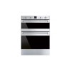 GRADE A1 - Smeg DUSF636X Classic Dark Glass Double Under Counter Multifunction Oven Stainless Steel