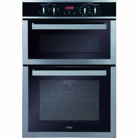CDA DV980SS Electric Built In Double Oven in Stainless steel