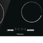 Refurbished Hisense E6432C 60cm Touch Control 4 Zone Ceramic Hob With Double Ring Zone