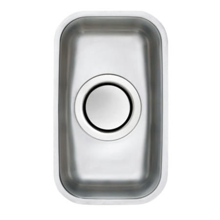 Astracast EDH1XXHOMESK Edge H1' Undermount Half Bowl Polished Stainless Steel Sink