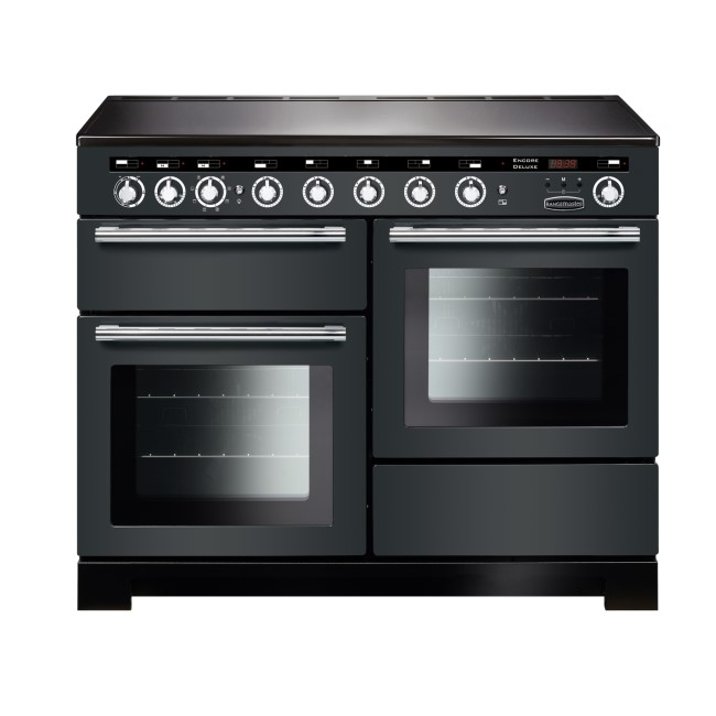 Rangemaster EDL110EISLC Encore Deluxe 110cm Electric Range Cooker with Induction Hob - Slate