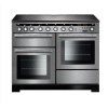 Rangemaster EDL110EISSC Encore Deluxe 110cm Electric Range Cooker with Induction Hob - Stainless Steel