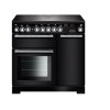 Rangemaster EDL90EIBLC Encore Deluxe 90cm Electric Range Cooker with Induction Hob Black