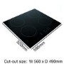 electriQ 60cm 4 Zone Induction Touch Control Hob