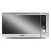 GRADE A2 - ElectrIQ 40L Freestanding Digital 1000w Combi Microwave Oven with Convection - Stainless Steel