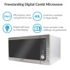 electriQ Digital 40L 1000W Freestanding Combination Microwave in Stainless Steel
