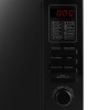 GRADE A2 - ElectriQ 25L Freestanding 900W Microwave Oven in Black with Digital Display 