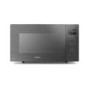 GRADE A1 - ElectriQ 25L Digital 900w Inverter Microwave Oven Black with Touch Door Opening