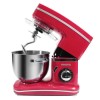 GRADE A1 - ElectriQ 5.2 Litre Kitchen Stand Mixer 1500w Red with Attachments