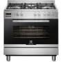 GRADE A3 - Electrolux EKK965AAOX 90cm Stainless Steel Single Oven Dual Fuel Range Cooker With Catalytic Cleaning