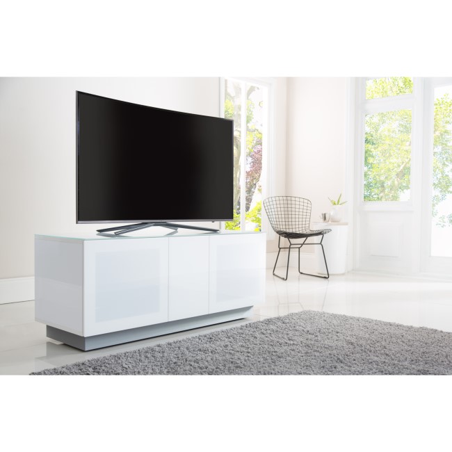 Alphason EMT1250XL-WHI Element XL Modular TV Stand for up to 60" TVs - White