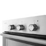 electriQ Gas Oven with Electric Grill - Stainless Steel