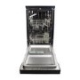 Refurbished electriQ EQDW45BLACK 10 Place Freestanding Dishwasher Black