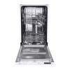 GRADE A2 - electriQ 10 Place Slimline Fully Integrated Dishwasher 