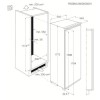 Electrolux EUG2243AOW In-column Integrated Freezer