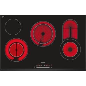 Siemens ET851FC17E 80cm Four Zone Ceramic Hob With Three Extendible Zones And Bevelled Edges