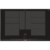 Siemens EX877LYC1E StudioLine Touch Control 81cm Four Zone Induction Hob Black With 2 FlexInduction Zones