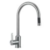GRADE A1 - Taylor &amp; Moore Eden Single Lever Stainless Steel Tap with Pull out Spray
