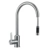 GRADE A1 - Taylor &amp; Moore Eden Single Lever Stainless Steel Tap with Pull out Spray