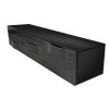 Norstone Cikor Black TV Cabinet - Up to 80 Inch 