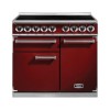 Falcon 100140 - 1000 Deluxe 100cm Electric Range Cooker With Induction Hob - Cherry Red