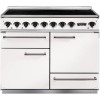 Falcon 82440 - 1092 Deluxe 110cm Electric Range Cooker With Induction Hob - White And Nickel