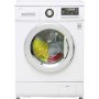 GRADE A2 - LG F1296TDA 6 Motion Direct Drive 8kg 1200rpm Freestanding Washing Machine White