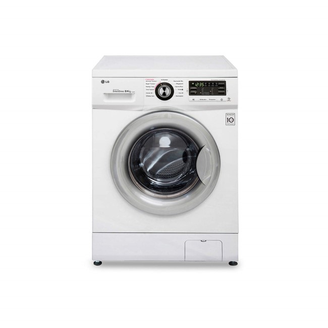 LG F1496AD1 Direct Drive 8kg Wash 4kg Dry 1400rpm Freestanding Washer Dryer White