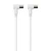 Belkin Antenna Coaxial Cable Right Angle 2m White