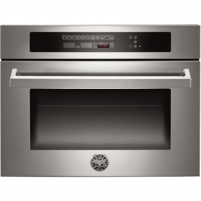 Bertazzoni F45-PRO-MOW-X Professional Series Built-in Combination Microwave Oven-Stainless Steel