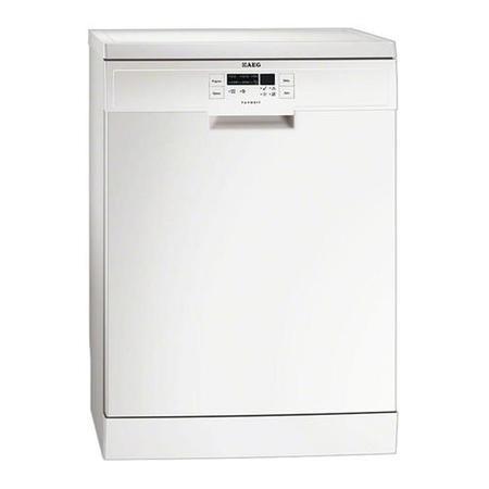 AEG F55512W0 12 Place Freestanding Dishwasher White
