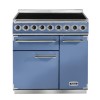 Falcon 81850 - 900 Deluxe Induction 90cm Electric Range Cooker - China Blue And Nickel