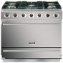 Falcon 90cm Dual Fuel Range Cooker with Dividable Single Oven - Stainless Steel