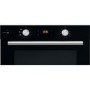 Hotpoint Fan Assisted Electric Single Oven with Gentle Steam - Black