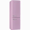 Smeg FAB32RFP Fifties Style Right Hand Hinge Freestanding Fridge Freezer - Pink