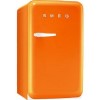 Smeg FAB5RO 40cm 50s Style Orange Right Hand Hinged Minibar