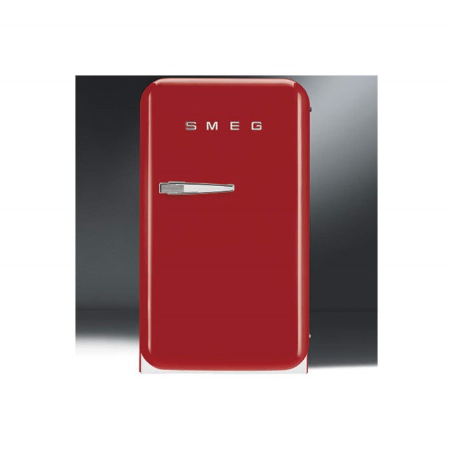 Smeg FAB5RR1 40cm 50s Style Red Right Hand Hinged Minibar