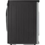 LG EcoHybrid 9kg Freestanding Heat Pump Tumble Dryer - Black Steel