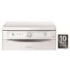 GRADE A3 - Heavy cosmetic damage - Hotpoint FDYB11011P Style 13 Place Freestanding Dishwasher Polar White