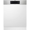 AEG FEE62600PM 13 Place Semi Integrated Dishwasher - Stainless Steel Control Panel