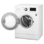 LG FH4G6TDM2N 8/4kg 6Motion Freestanding Washer Dryer White 1400rpm
