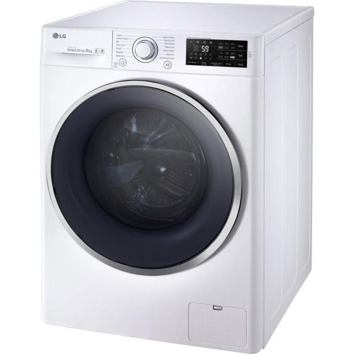 LG FH4U2VDN1 Direct Drive 9kg 1400rpm 6Motion Freestanding Washing