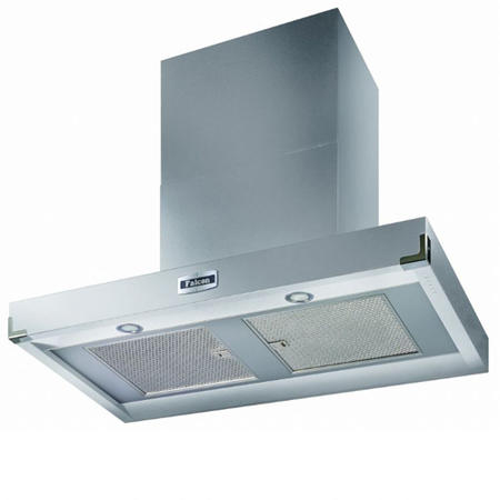 Falcon FHDCT1090SSC 91040 Contemporary 110cm Chimney Cooker Hood Stainless Steel And Chrome
