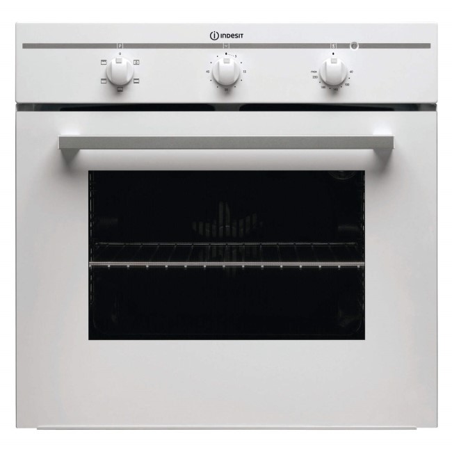 Indesit FIM21KBWH Conventional Electric Built In Single Oven in White