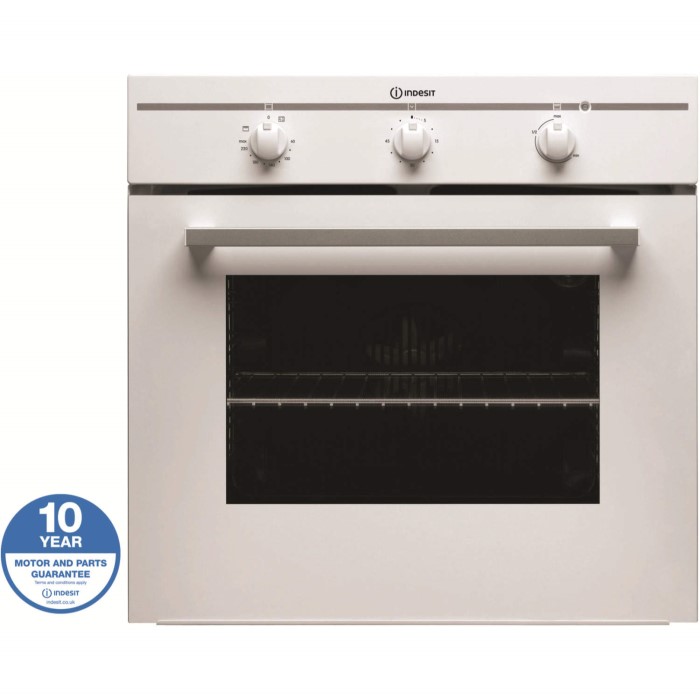 Indesit FIM31KAWH Fanned Electric Built In Single Oven in White Appliances Direct